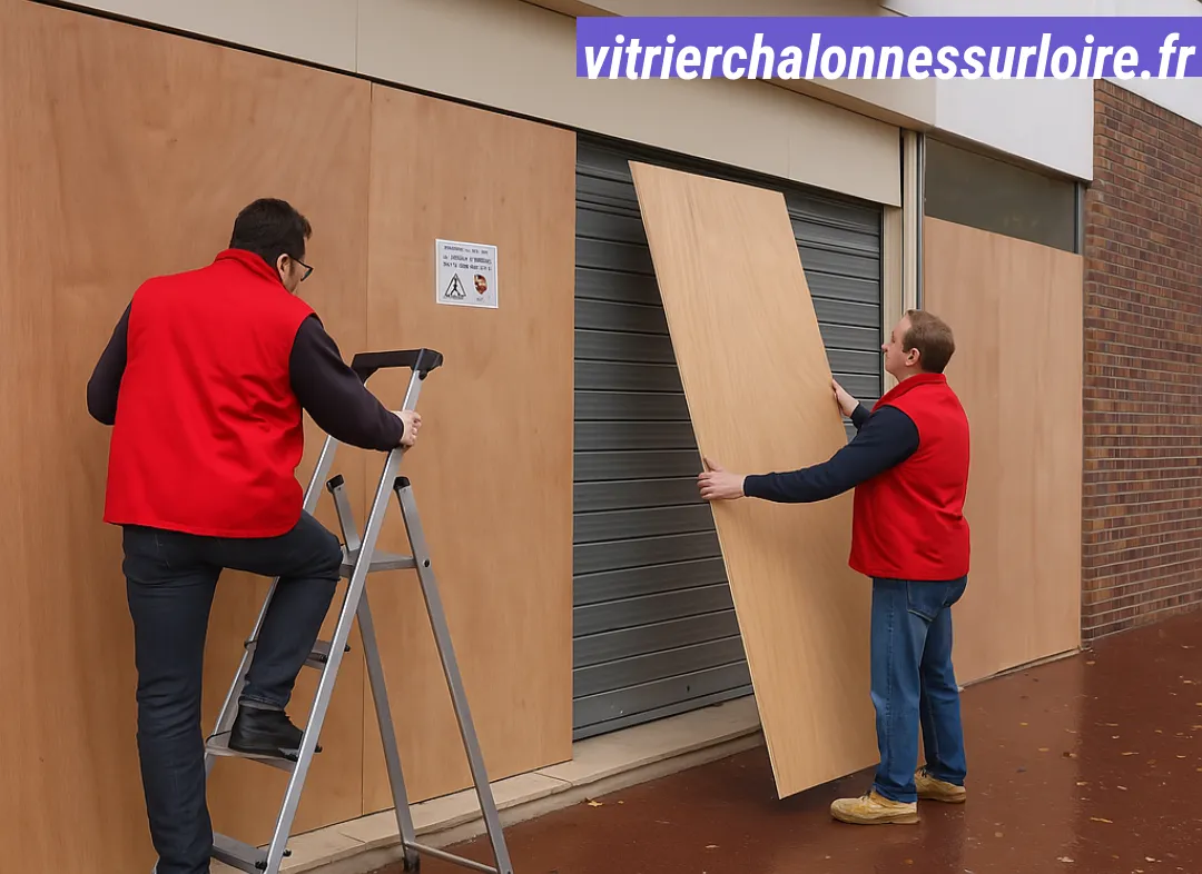 Mise en sécurité fermeture provisoire Chalonnes-sur-Loire